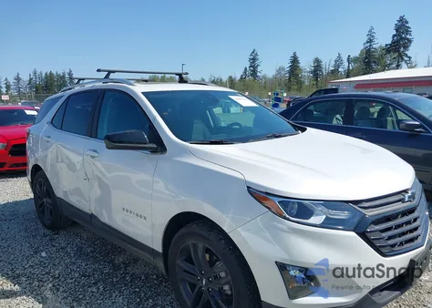 2021 Chevrolet Equinox Fwd Lt из США, поврежденный, VIN 3GNAXKEV9ML343504